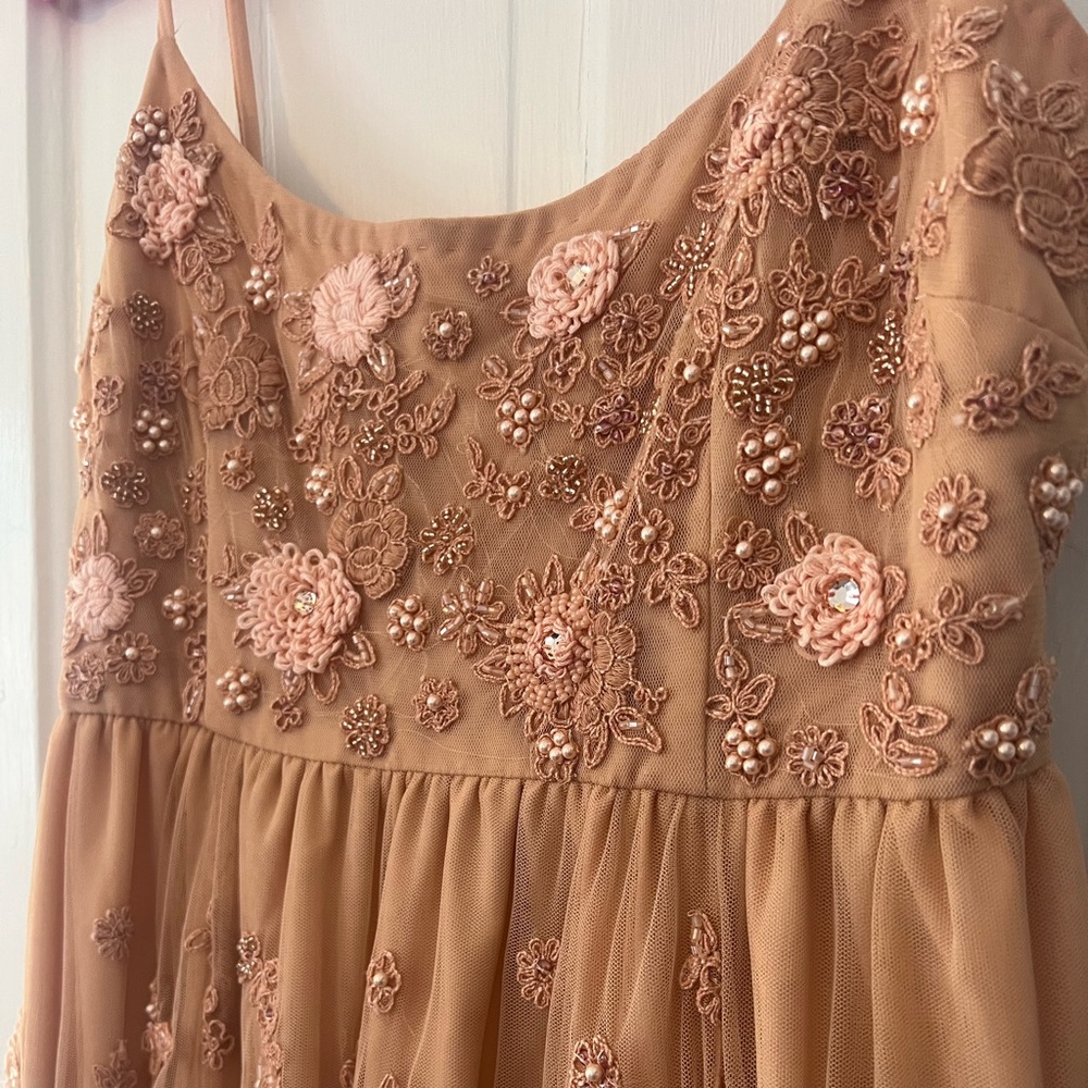 A beautiful BHLDN dress!